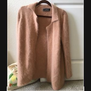 By Marlene Birger - peach cardigan